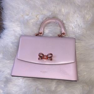 Ted Baker Lauree Bow Leather Cross Body Bag